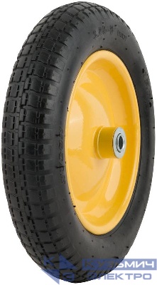 Колесо запасное 350х70х220мм для тачки 77601 (3.00-8) посадка Ш95мм d16мм 77621