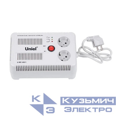 Стабилизатор напряжения U-RST-500/1 Simple Standard 500В.А настольный Uniel UL-00003602