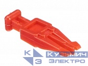 Штекер размыкающий на 1 пару, красный NETKO Optima
