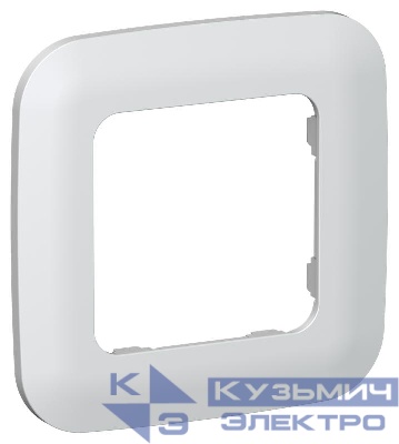 Рамка 1-м СП FLITE РУ-1-А-ФлЖ жемчуж. IEK FI-M12-31-20-K36