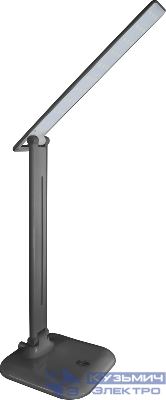 Светильник светодиодный настольный 94 682 NDF-D015-10W-6K-BL-LED 10Вт 6000К 500лм сенсор диммир. на основании черн. Navigator 94682