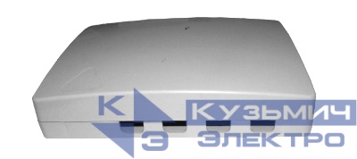 Коробка оптическая настенная 4 порта FC/SC/UPC Simplex, гильзы и крепеж КДЗС, пластиковая