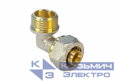 Угольник обжимной с переходом на НР 26х1дюйм (100/5) К VALFEX VF.353.N.026100