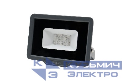 Прожектор светодиодный PFL- C3 20Вт BLUE (цвет свечения син.) для ландшафтного и архитектурного освещения IP65 ДО/СДО JazzWay 5061972