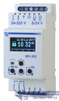 Таймер программируемый многофункц. РЭВ-303 НовАтек-Электро 3425604303