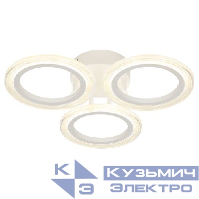 Светильник светодиодный Ring CLL-1-39 WH 39Вт 4000К 450х450х80 бел. Эра Б0069742