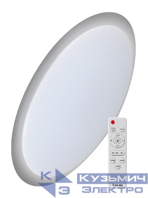 Светильник светодиодный PREMIUM GALAXY 75Вт 230В 3000-6500К 6000лм IP40 560х85мм настенно-потолочный управляемый с пультом ДУ КОСМОС KSGala75W