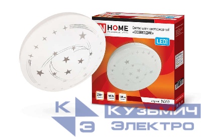Светильник светодиодный DECO СОЗВЕЗДИЕ 24Вт 4000К 2160лм 230В 330х55мм IN HOME 4690612021843