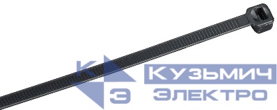 Хомут 4.6х190мм P6.6 стандартный черн. (уп.100шт) IEK UHH30-D046-190-100-K02