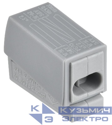 Клемма строительно-монтажная СМК 224-112 GENERICA UKZ50-112-100-G