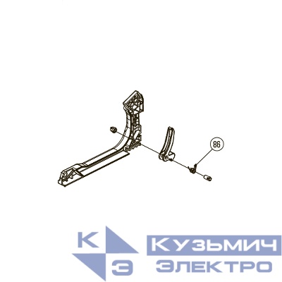 Запчасть №86 для Hybest GSR40A. Торсионная пружина