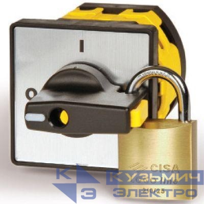 Ручка для переключателя кулачк. черн. серебр. площадка 48х48 модель 05 DKC AZ0501