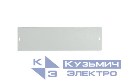 Пластрон 125х400мм глухой для корпусов ЩРНМ (ЩМП) DEKraft 32567DEK
