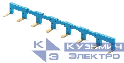 Соединитель шинный 8п красн. (уп.10шт) FINDER 022181