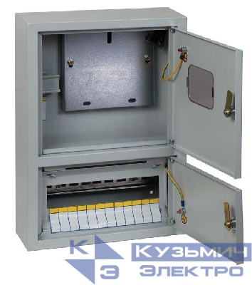 Щит ЩУРн 1/14 (Э) два отсека (БУР) (450х310х120) IP31 EKF mb23-1/14e