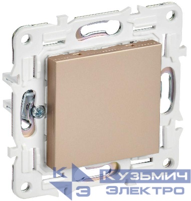 Заглушка с суппортом SKANDY SK-C01Sa песочн. IEK SK-PL10-K98