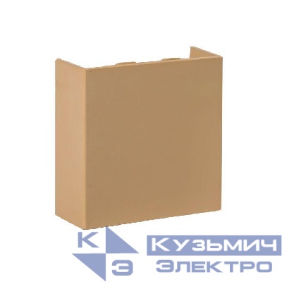 Соединитель на стык 40х16 под свет. дерево Plast PROxima (уп.4шт) EKF conl-40-16x4