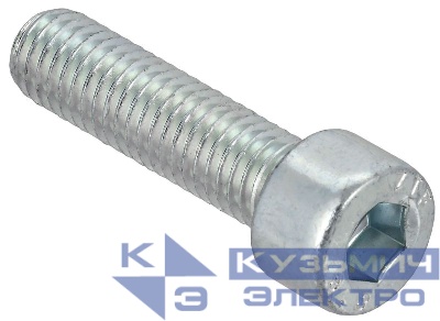 Болт с цилиндрической головкой и внутр. шестигран. DIN 912 М6х20 (уп.200шт) IEK CMZ10-BC-6-20