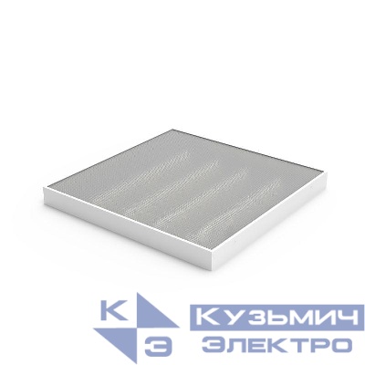 Светильник светодиодный MiR 30Вт 4000К IP40 3700лм 595х595х50мм ДВО офисный рассеив. призма GAUSS G1-A0-00070-01G03-2003540