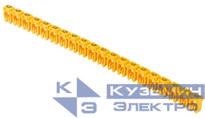 Маркер открытого типа KE 1.5-2.5кв.мм символ "G" (уп.200шт) IEK UMK-KE2-G