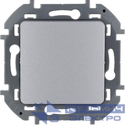 Переключатель перекрестный 1-кл. Inspiria 10А IP20 250В 10AX винтов. клеммы механизм алюм. Leg 673682
