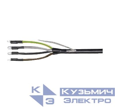 Муфта концевая ПКВтпбэ 4х70/120 без болт. наконечн.; ППД ПВХ/СПЭ изоляция 1кВ IEK UZM-XLBK1-VN4-70120XZ