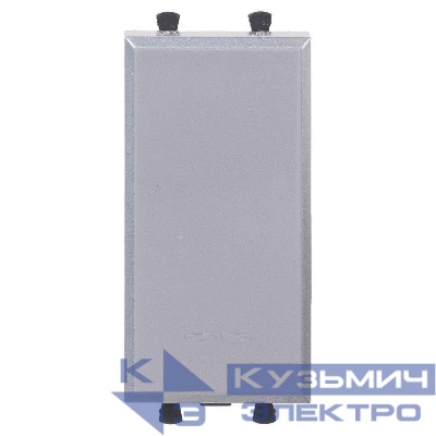 Инвертор модульный 1-кл. 1мод. Avanti "Закаленная сталь" 16А сер. DKC 4404121