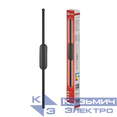 Светильник светодиодный ESTETIKA LUV-60C-40BL 10Вт 4000К 700лм 230В 600х50х25 черн. IN HOME 4690612054810