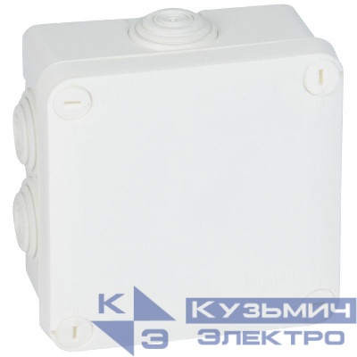 Коробка распределительная 105х105х55мм Plexo IP55 бел. Leg 092023