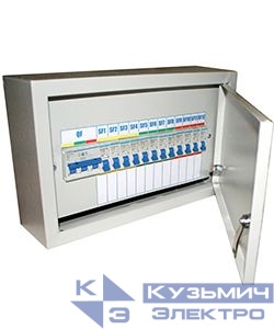 Щиток осветительный навесной ОЩВ-12 УХЛ4 63/25А IP31 Электротехник ET543091