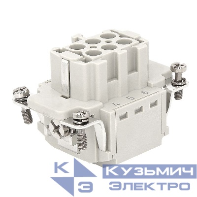Розетка OptiLink HDC-HE-6-16-FQ-(0.14-2.5) 500В КЭАЗ 352251