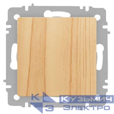 Переключатель перекрестный 1-кл. СП Accent 6-108-11 10А IP20 250В сосна Intro Б0063600