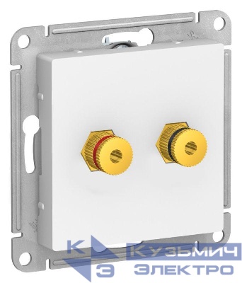 Аудиорозетка двойная AtlasDesign лотос SE ATN001387