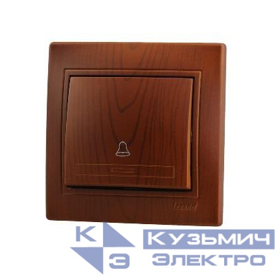 Кнопка звонка Mira сосна LEZARD 701-0801-103