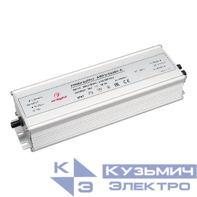 Блок питания ARPV-24400-A 24В 16.7А 400Вт IP67 метал. Arlight 026456(1)