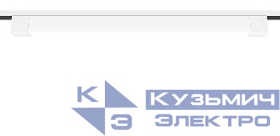Светильник трековый светодиодный ARTLINE 608х35х40 35Вт 2450Лм 4000К 230В алюм. 16кв.м бел. Ritter 59715 9