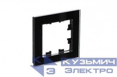 Рамка 1-м AtlasDesign Nature стекло черн. SE ATN321001