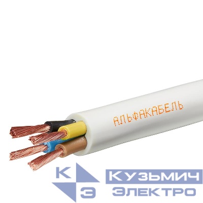 Провод ПВСнг(А)-LS 4х0.75 380В Б (бухта) (м) АЛЬФАКАБЕЛЬ 12858