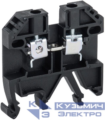 Клемма винтовая КВИ-2.5кв.мм черн. IEK YZN30-002-K02
