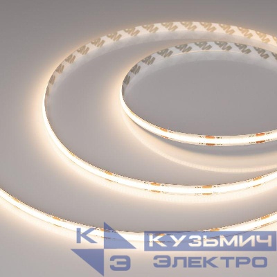 Лента светодиодная COB-X480-8mm 48V Warm 3000К 10Вт/м IP20 PRO REEL (уп.50м) Arlight 043260