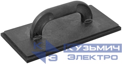 Терка 280х140мм накладка губчатая резина 8мм MOS 05285М