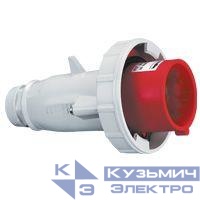 Вилка мобильная 32А 3К+Н+З 230В IP67 Leg 555436