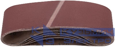 Лента шлифовальная бесконечные водостойкие на тканевой основе (уп.5шт) 75х533мм Р 120 FIT 39696