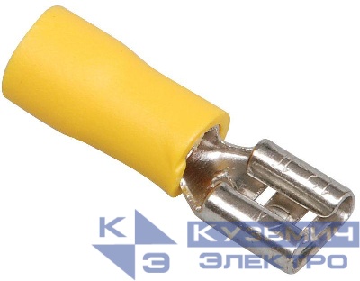 Разъем РпИм 5.5-6-0.5 плоский "мама" (уп.100шт) IEK URM10-006-D34-7