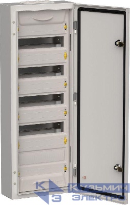 Корпус ЩРн-60 (1х60) TITAN 5 835х310х140 IP54 метал. сер. IEK TI5-50-N-060-54-7035