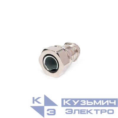 Ввод кабельный для металлорукава ВК-М16(6-12мм)-МР15 латунный Fortisflex 87946