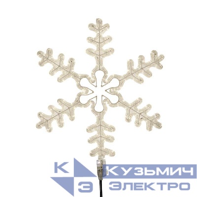 Фигура светодиодная "Большая снежинка" 95х95см 324LED тепл. бел. 40Вт 220-240В IP65 Neon-Night 501-313