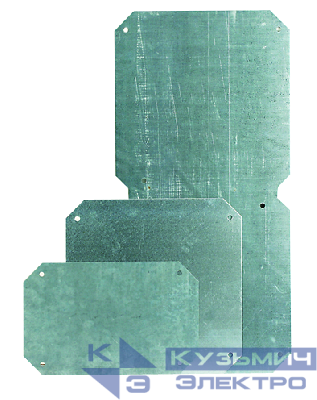 Плата монтажная 600х300 с крепежом для корпуса оцинк. DKC 503630