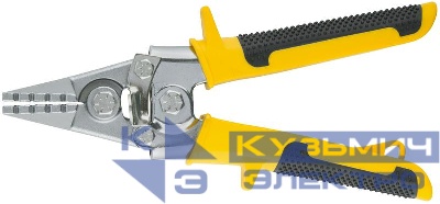 Плоскогубцы для гибки листового металла прорезин. ручки 230мм FIT 52761