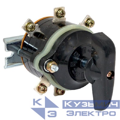 Выключатель пакетный 1-кл. 40А IP00 ПВ3-40 М3 исп.3 черн. EKF pv-3-40-3